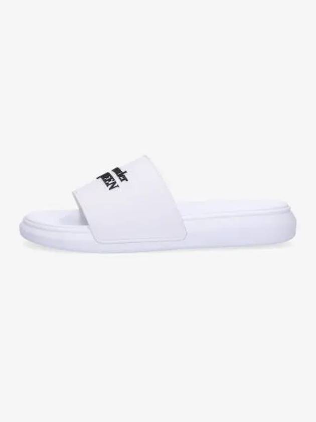 Logo Pool Slippers White - ALEXANDER MCQUEEN - BALAAN 2