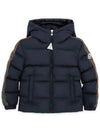 Kids BENTON down padded jacket navy 1A00060 54A81 778 8 10A - MONCLER - BALAAN 3