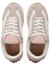 Panelled Low-Top Sneakers Pink - SALVATORE FERRAGAMO - BALAAN 7