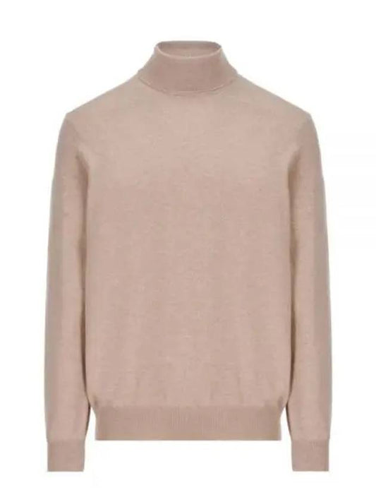 Classic Baby Cashmere Turtleneck Beige - LORO PIANA - BALAAN 1