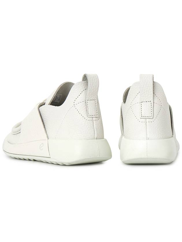 Cozmo Moccasin Low Top Sneakers White - ECCO - BALAAN 7