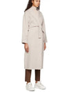 Nina Virgin Wool Coat Cream 19011061600 014 - MAX MARA - BALAAN 4