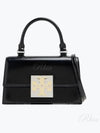 Bonbon Spazzolato Top Handle Mini Cross Bag Black - TORY BURCH - BALAAN 2