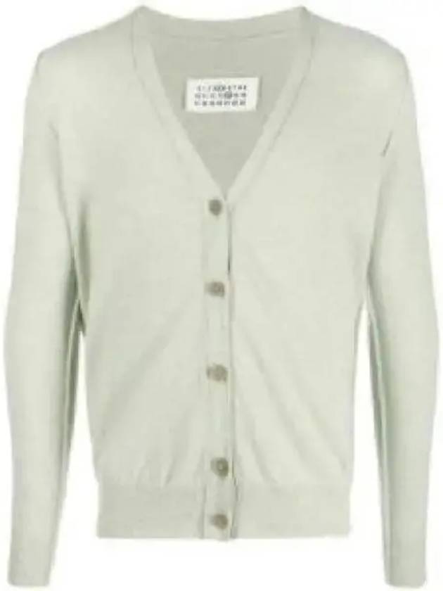 Eco Cashmere Loose Fit Cardigan Moss - MAISON MARGIELA - BALAAN 2