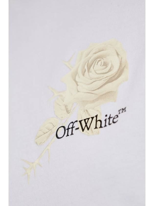 Off-White Printed T-shirt, Women's, White - OFF WHITE - BALAAN 5