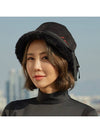 Golf Wear Fur Bucket Hat Black - J JANE - BALAAN 1