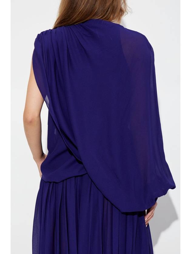 Alaïa Asymmetric Top, Women's, Purple - ALAIA - BALAAN 4