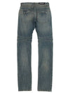 Medium blue slim biker jeans S5HT500C 816S - BALMAIN - BALAAN 7