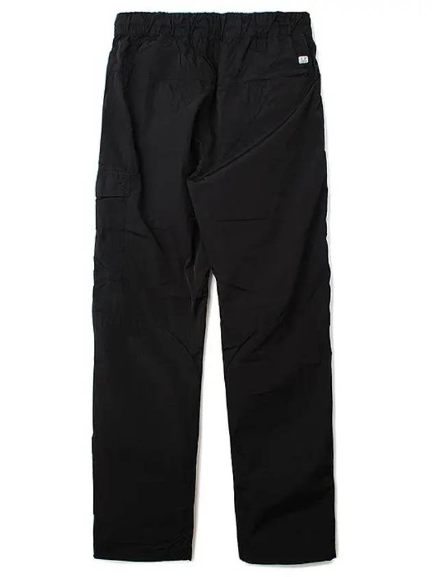 Men's Stretch Cargo Straight Pants Black - CP COMPANY - BALAAN.
