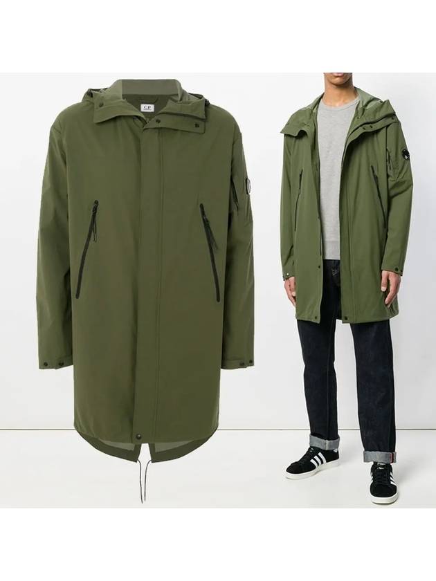 11th Anniversary Hooded Field Coat Khaki 04CMOW006A 659 - CP COMPANY - BALAAN 1