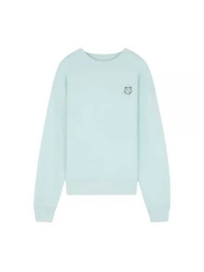 Bold Fox Head Patch Comfort Sweatshirt Peppermint - MAISON KITSUNE - BALAAN 2