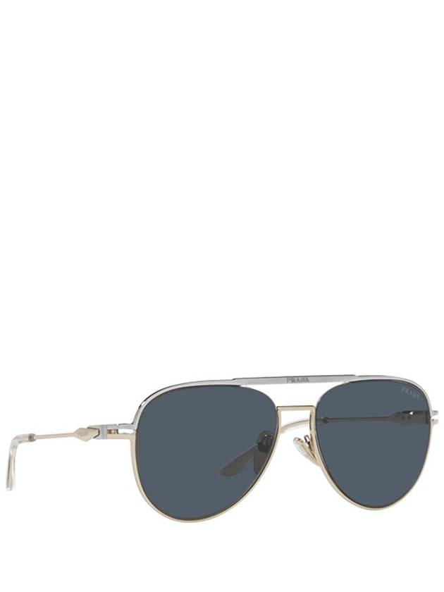 sunglasses PR54ZS 17F09T SILVER - PRADA - BALAAN 3