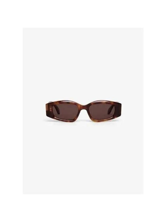 Oval Logo Temple Sunglasses AA0079S 002 - ALAIA - BALAAN 2