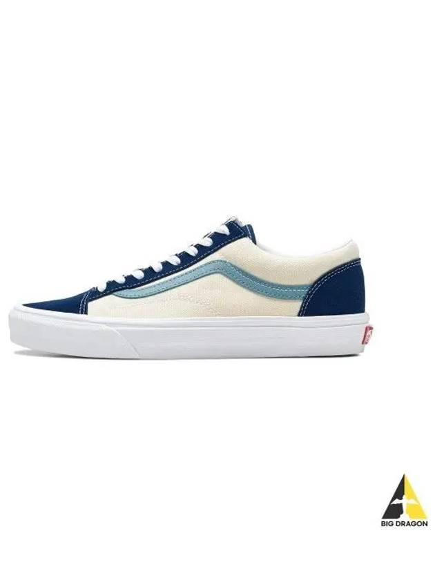 Style 36 Retro Sports Gibraltar Sea Cameo Blue VN0A3DZ3VY11 - VANS - BALAAN 1