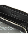 logo zipper wallet black - BALENCIAGA - BALAAN 10