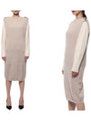 Women's Monili Cashmere Sleeveless Dress YM12173A80P C9504 22F - BRUNELLO CUCINELLI - BALAAN 2