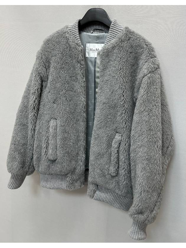 teddy bear boa jacket 42 - MAX MARA - BALAAN 3