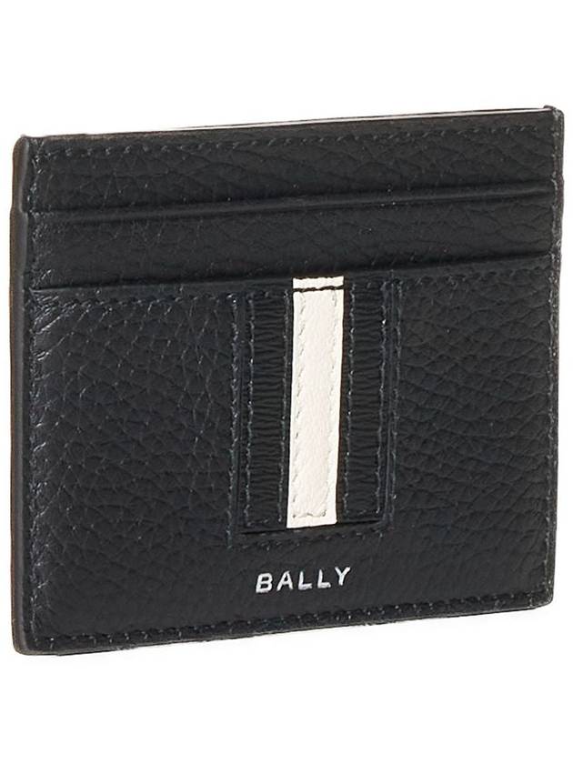 Ribbon Card Wallet Black - BALLY - BALAAN 3