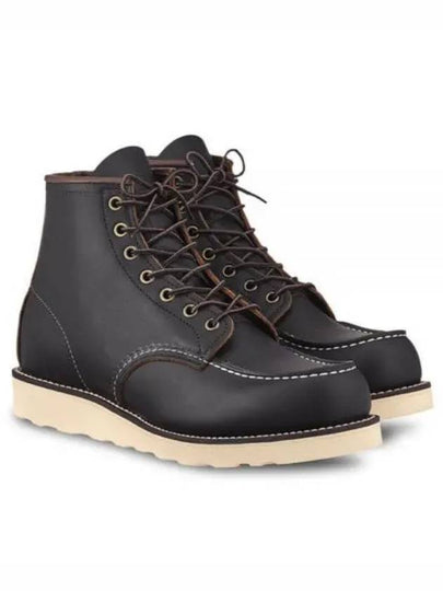 Classic Moc 6 Inch Worker Boot Black - RED WING - BALAAN 2