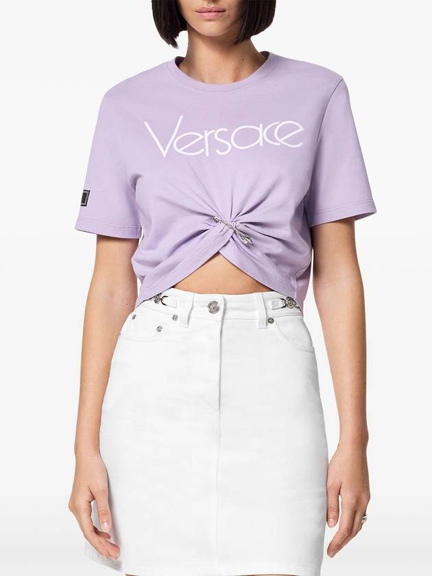 Versace T-shirts and Polos Purple - VERSACE - BALAAN 3