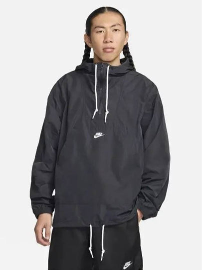 Club Marina Anorak Black - NIKE - BALAAN 2