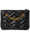 GG Marmont Clutch Bag Black - GUCCI - BALAAN 4