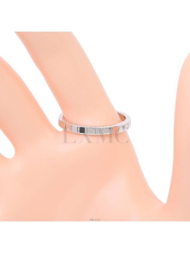 Ice Cube Pure White Gold Diamond Ring No 15 - CHOPARD - BALAAN 7