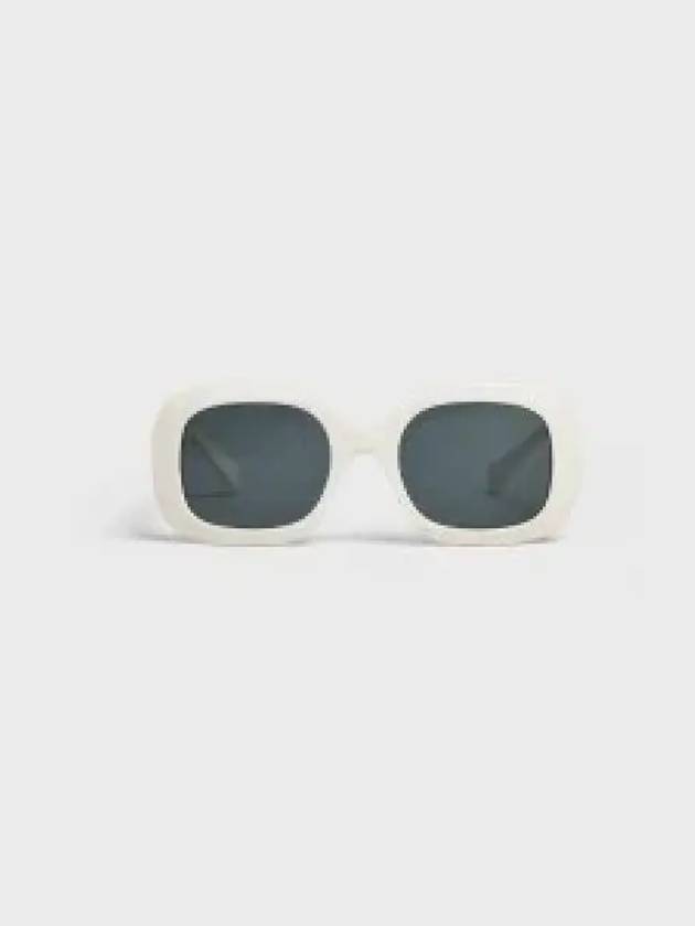 Eyewear Triomphe 10 Acetate Sunglasses White - CELINE - BALAAN 2