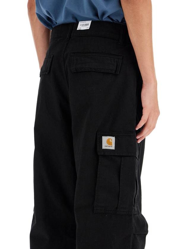 Cole Cargo Wide Pants Black - CARHARTT WIP - BALAAN 5