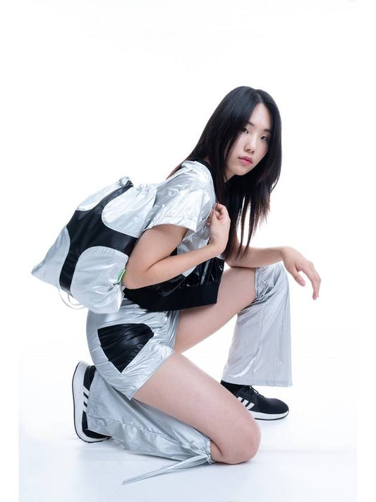 WOMEN Unique Pattern logo String Backpack - ANOTHER COLOR - BALAAN 2
