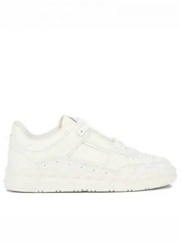 Freedots Calfskin Low Top Sneakers White - VALENTINO - BALAAN 2