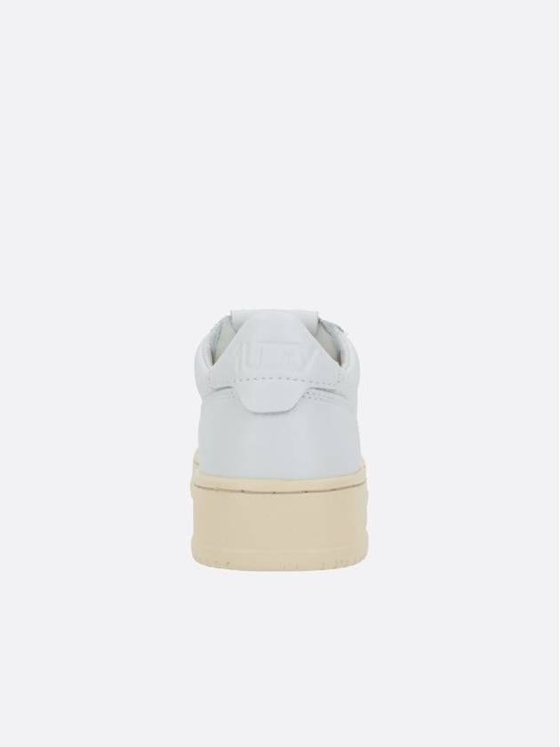 Medalist Leather Low Top Sneakers White - AUTRY - BALAAN 4