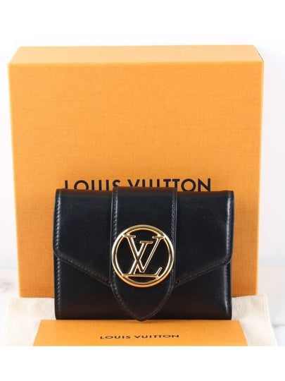 Pont Neuf Compact Wallet Black - LOUIS VUITTON - BALAAN 2