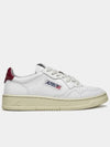 Medalist Red Tab Low Top Sneakers White - AUTRY - BALAAN 2