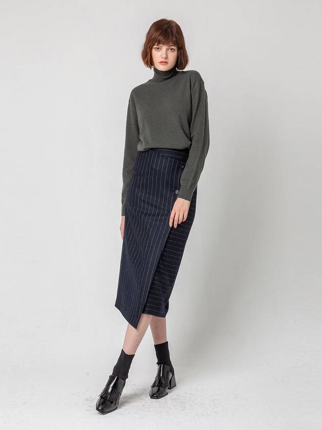 WRAP STYLE SKIRTNAVY - PAGE STUDIO - BALAAN 3