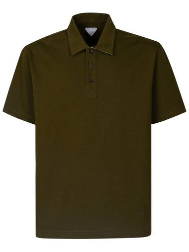 Bottega Veneta Pima Cotton Jersey Polo Clothing - BOTTEGA VENETA - BALAAN 1