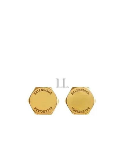 Garage Screw Earrings Gold - BALENCIAGA - BALAAN 2