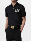 Cotton Pique Polo with Embroidered LV Patch 1AFJEL - LOUIS VUITTON - BALAAN 1