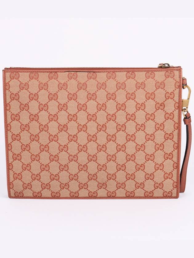 GG Fabric New York Yankees Medium Clutch Bag 547796 - GUCCI - BALAAN 4