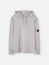 Light Fleece Hoodie Grey - CP COMPANY - BALAAN 2