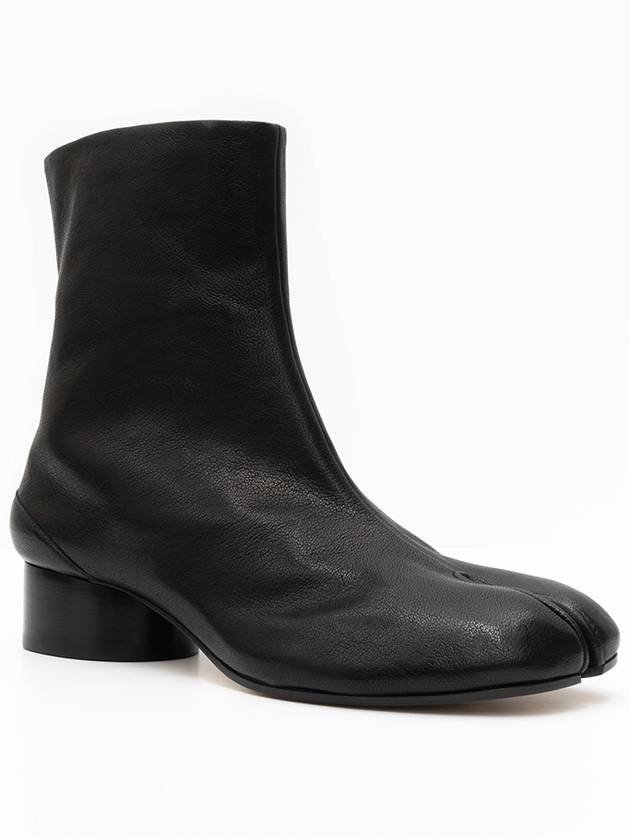 Women's Vintage Tabi Middle Boots Black - MAISON MARGIELA - BALAAN.