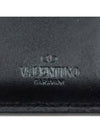 Women s Valentino 1Y2P0448LVN0NI Black Leather VLTN Card Wallet gt business Gangbuk used luxury goods - VALENTINO - BALAAN 7