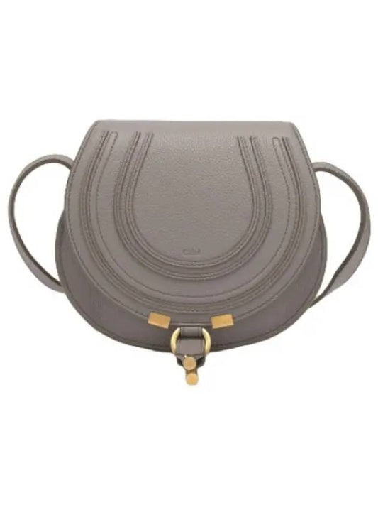 Small Marci shoulder bag cashmere gray - CHLOE - BALAAN 1