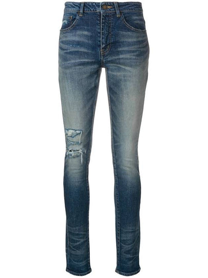 Classic Skinny Jeans Blue - SAINT LAURENT - BALAAN 2