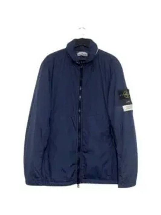 Waffen Patch Crinkle Labs Primaloft Hooded Jacket Blue - STONE ISLAND - BALAAN 2