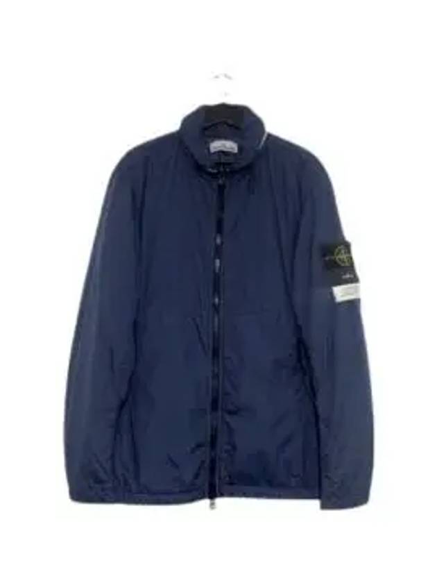 Waffen Patch Crinkle Labs Primaloft Hooded Jacket Blue - STONE ISLAND - BALAAN 2