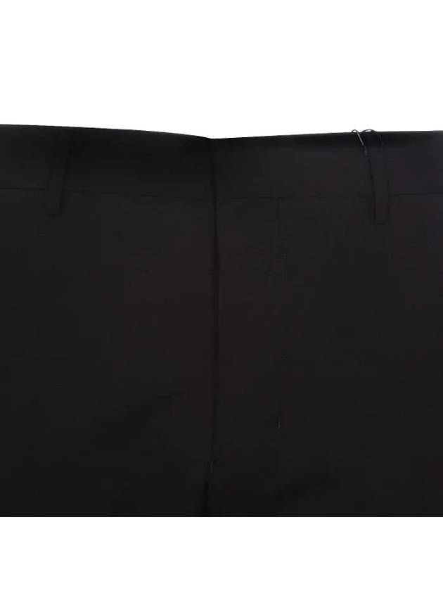 Men's Cigarette Fit Straight Pants Black - AMI - BALAAN 9