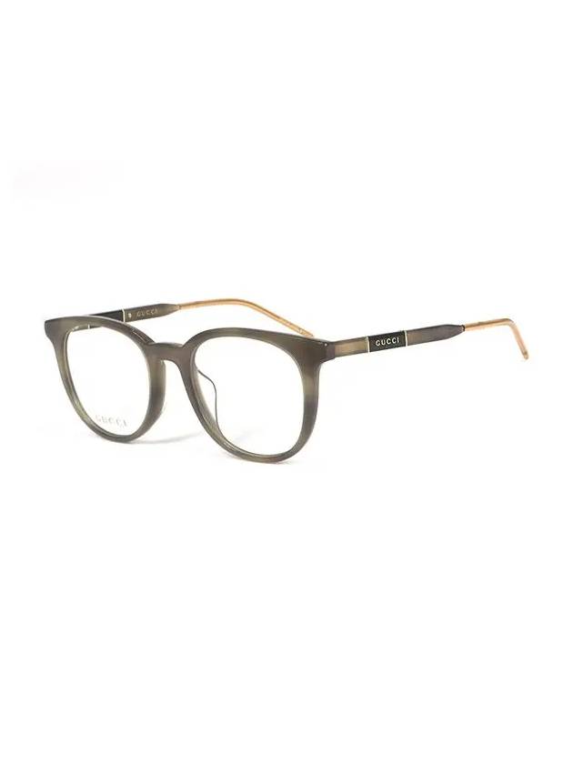 Eyewear Round Acetate Glasses Brown - GUCCI - BALAAN 4