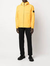 Men's Soft Shell Pure Insulation Technology Primaloft Hooded Jacket Yellow - STONE ISLAND - BALAAN 6