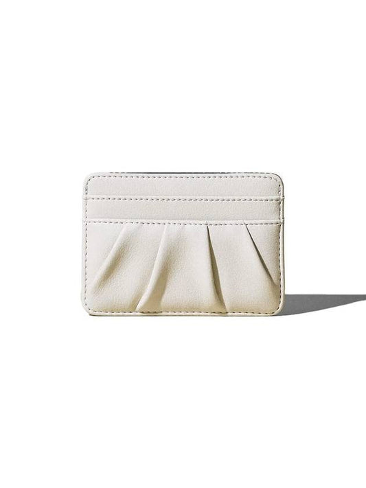 Dough Flat Card Wallet Cream White - LE MASQUE - BALAAN 2